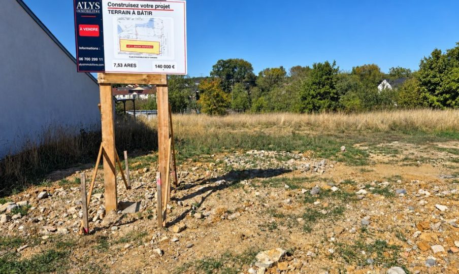 metzeresche – terrain à bâtir viabilisé – 7,53 ares · 140 000 €
